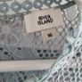 RIVER ISLAND powder blue boho blouse Sz 16 Image 6