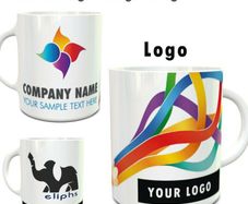 Custom personalised logo greeting message bulk printed mugs,Whole sale printing