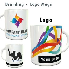 Custom personalised logo greeting message bulk printed mugs,Whole sale printing