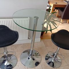 Glass High Coffee Table