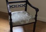 Statement Mahogany Chair