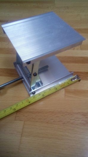 Laser Level Adjustable Lift Platform 25-90mm Alu
