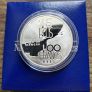 Proof 1994 France 15 ECUs / 100 Francs Channel Tunnel Low Mintage Silver coin Image 3