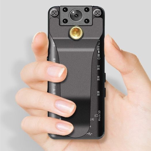 Digital Mini Body Camera Playback Screen 1080P Professional HD Screen Portable Magnetic Night Vision Small Camera Sports DV Nanny Camcorder