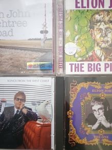 Elton John CDs Collection: Peachtree Road / The Big Picture /n Songs From The Coast / The One.