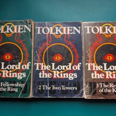 Vintage 1976 The Lord of the Rings Trilogy by J.R.R. Tolkien (George Allen & Unwin)