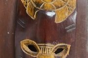 Wooden mask from Fuji