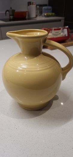 Vintage Fiesta Ware Yellow Jug