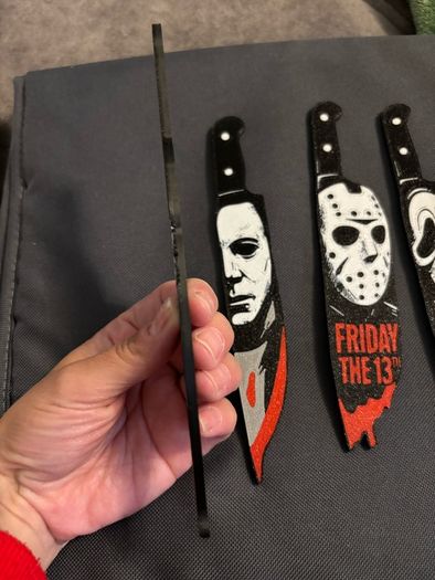 3D Printed Horror Knife Set