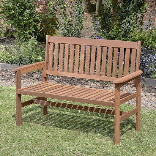 2-Seater Hardwood Garden Patio Bench (FREE POSTAGE)