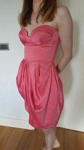 River Island coral Dress size 10