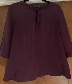French Connection Plum Top