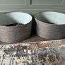 Grey fabric lampshade Image 3