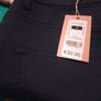 Gallery navy cotton sateen pants, size 10 Image 6