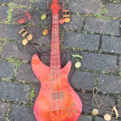 Musical metal wall hanging free postage
