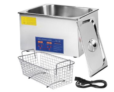 22L Ultrasonic Cleaner Heater Digital Timer Mini Portable Ultrasound Washing Machine Jewelry Lab