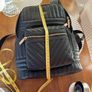 Dune Small leather rucksack Image 5