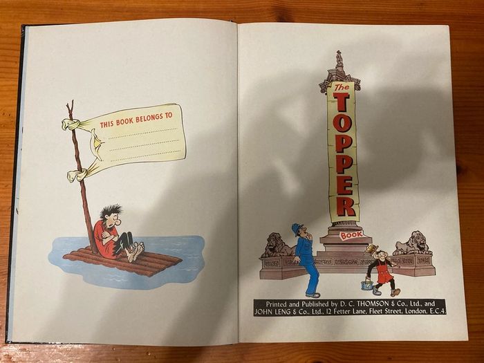 Comic: 'The Topper' annual 1966