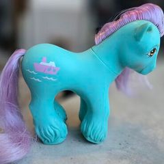Salty TLC Big Brother Ponies MLP G1 My Little Pony