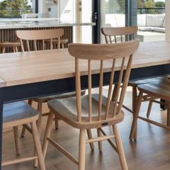 Solid Oak Neptune Table and Chairs
