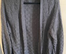 Fat Face Longline Grey Cardigan