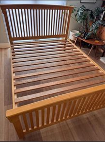 Magnificent Sturdy 5Ft Wooden King Size Bed Frame - Can Deliver