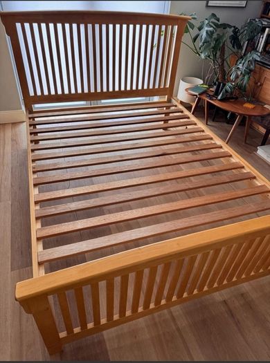 Magnificent Sturdy 5Ft Wooden King Size Bed Frame - Can Deliver