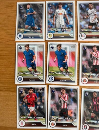 Lot of 12 Future Stars Topps premier league 26/27 season