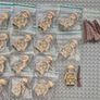 Lego compatible, military figures, British infantry. 15 figures plus rifles. Image 3