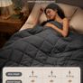 Good Nite Weighted Blanket Adults 6kg Glass Beads Soft Cosy - Brand New Image 2