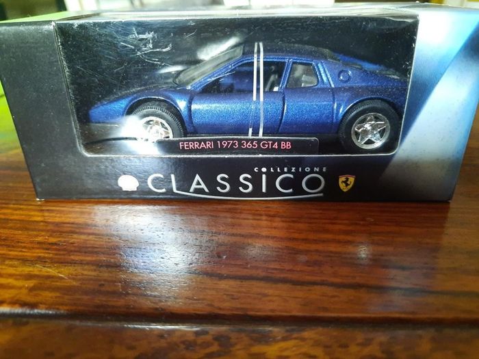 Shell Collezione Classico, Ferrari 1973 365 GT4 BB Vintage Boxed Diecast Car