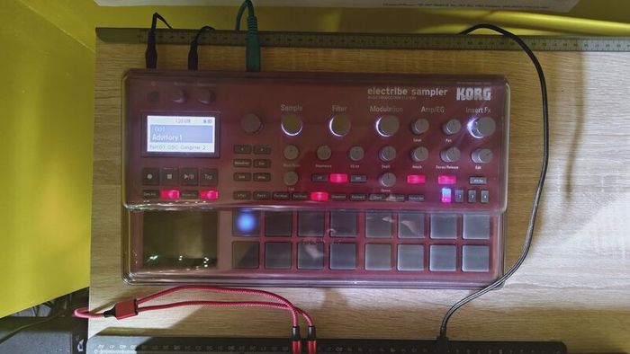 Korg electribe sampler 2 with decksaver