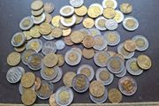 A Lot of 415 grams coins from Ethiopia (1977-)