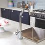 Tivoli Chrome Kitchen Sink Mixer Tap | Single Lever Image 5