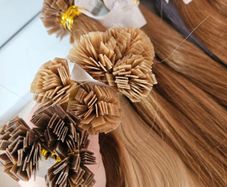 Human hair extensions