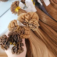 Human hair extensions