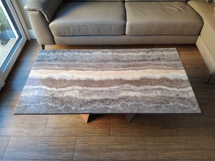 Marble coffee table