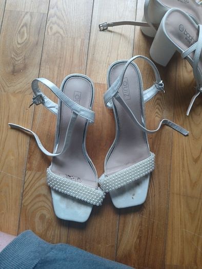 white block heels