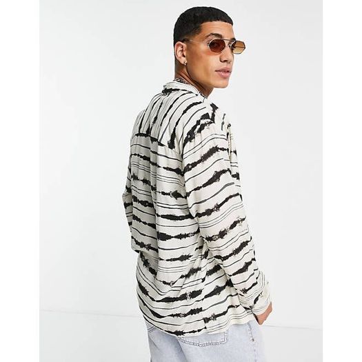Topman horizontal stripe shirt size XL