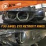 Bmw F30 Led angel eyes high quality white Image 2