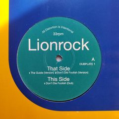 Lionrock - Dubplate 1 EP - Deconstruction Records - DJ Promo - 90s House BREAKS!!