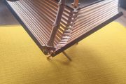 Mid Century Modern Bamboo and teak Fruit Basket