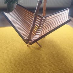 Mid Century Modern Bamboo and teak Fruit Basket