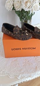 Triple AAA Copy LV Loafers Size 7
