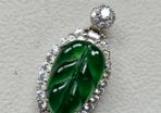 Natural Burma Jade with silver pendant