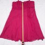 Debut Pink Chiffon Sleeveless Strappy/Strapless Side-Knot Draped Cocktail Mini Dress 20UK/48EU Image 10