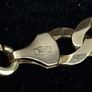 9ct Gold Curb Link Bracelet | Hallmarked 375 | 21cm | 8.61g Image 3