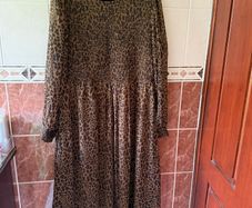 Vero Moda Leopard Dress - Size XL