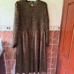 Vero Moda Leopard Dress - Size XL