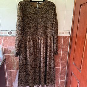 Vero Moda Leopard Dress - Size XL